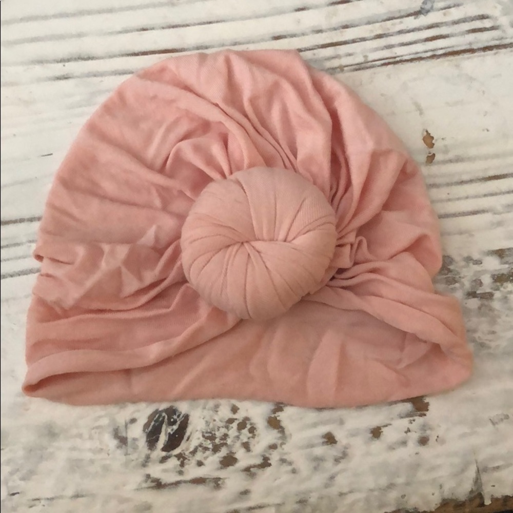 Pink topknot